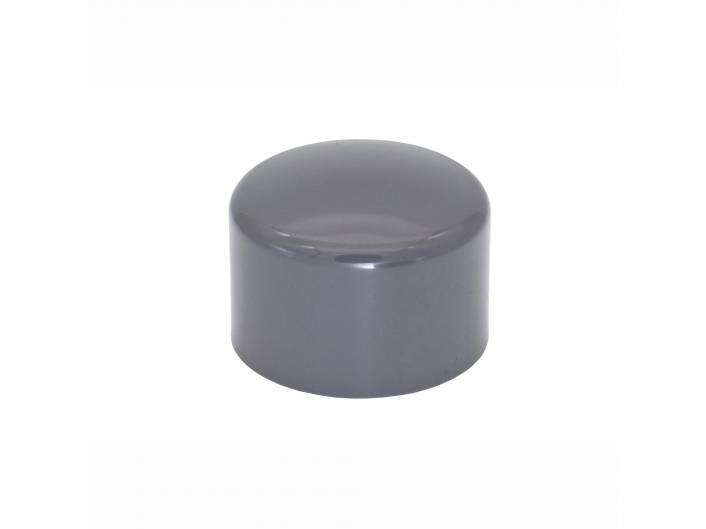 PVC END CAP (AW) (GREY)