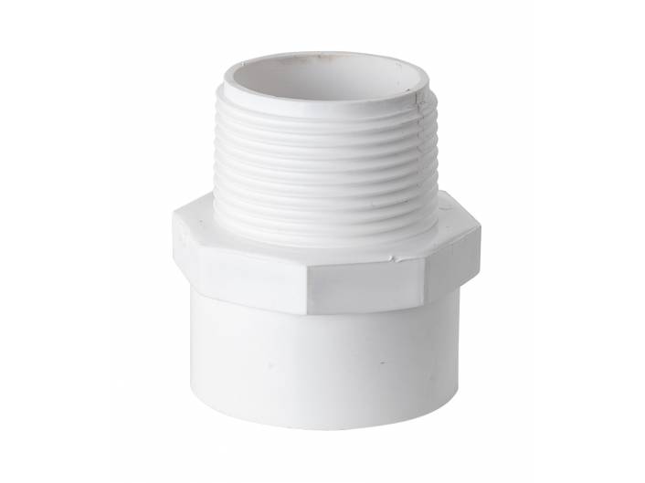PVC VALVE SOCKET - MALE (SS174)(WHITE)