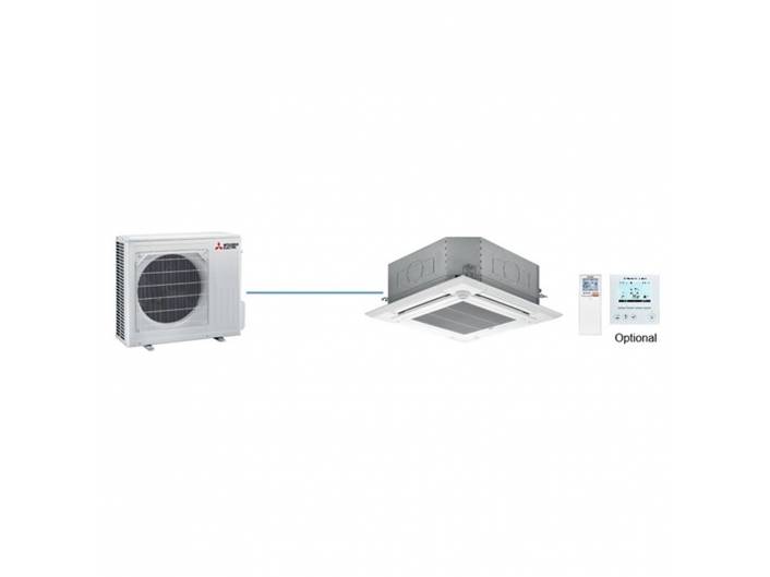 MITSUBISHI ELECTRIC MR SLIM INVERTER SINGLE SPLIT - CEILING CASSETTE TYPE